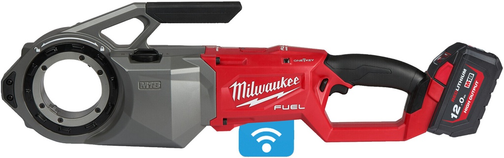 Filière sur batterie M18 FUEL pour tuyaux 1/8÷2BSP MILWAUKEE M18 FPT2-121C  -  4933478597