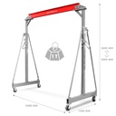 Grue à portique mobile 1 tonne MW TOOLS PTLK1 - 729840060