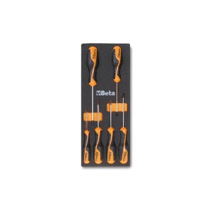 Plateau mousse BETA M204 tournevis torx