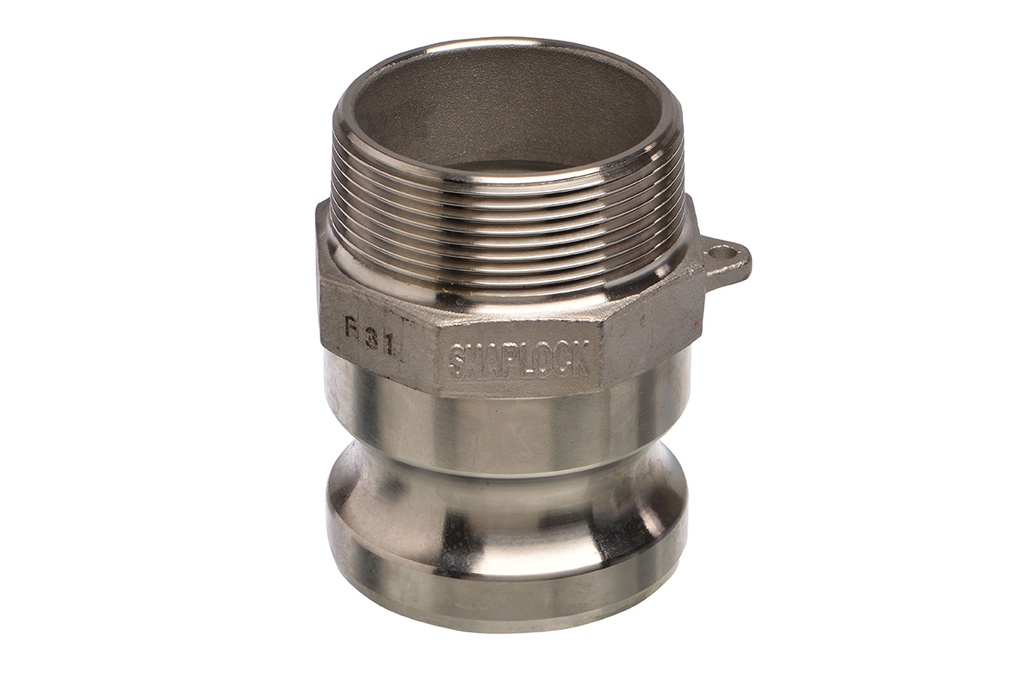 Adapteur Mâle AISI 316 type Kamlock F 2’’