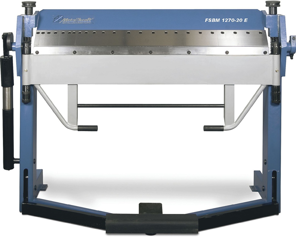 Plieuse manuelle avec lame supérieure segmentée et à commande au pied METALKRAFT FSBM1270-20E - 713770127