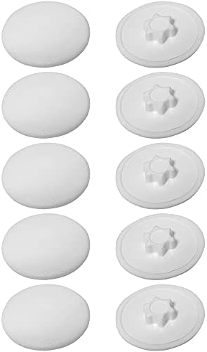Capuchon plat empreinte T-drive T20 blanc RAL 9010
