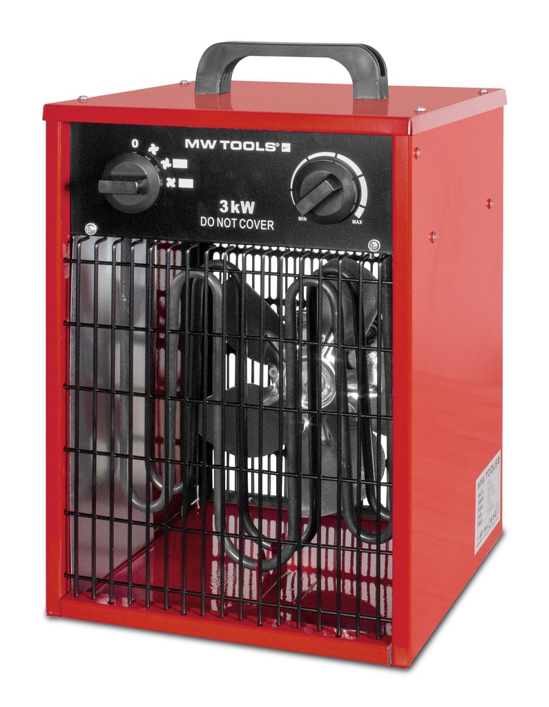Chauffage électrique de 3,3KW pour ateliers MW TOOLS WEL33