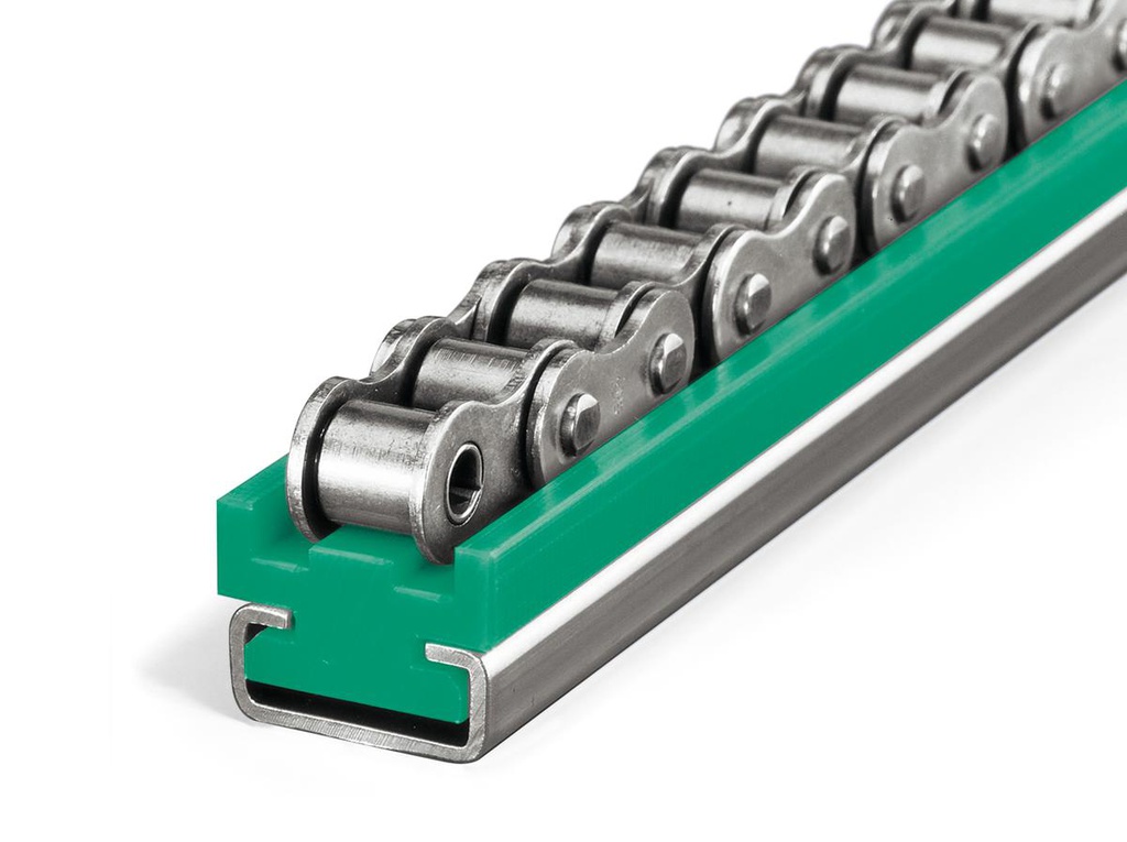M de profil vert guide chaîne type CTS5 pour chaîne 12B-1 MURTFELDT 221310007