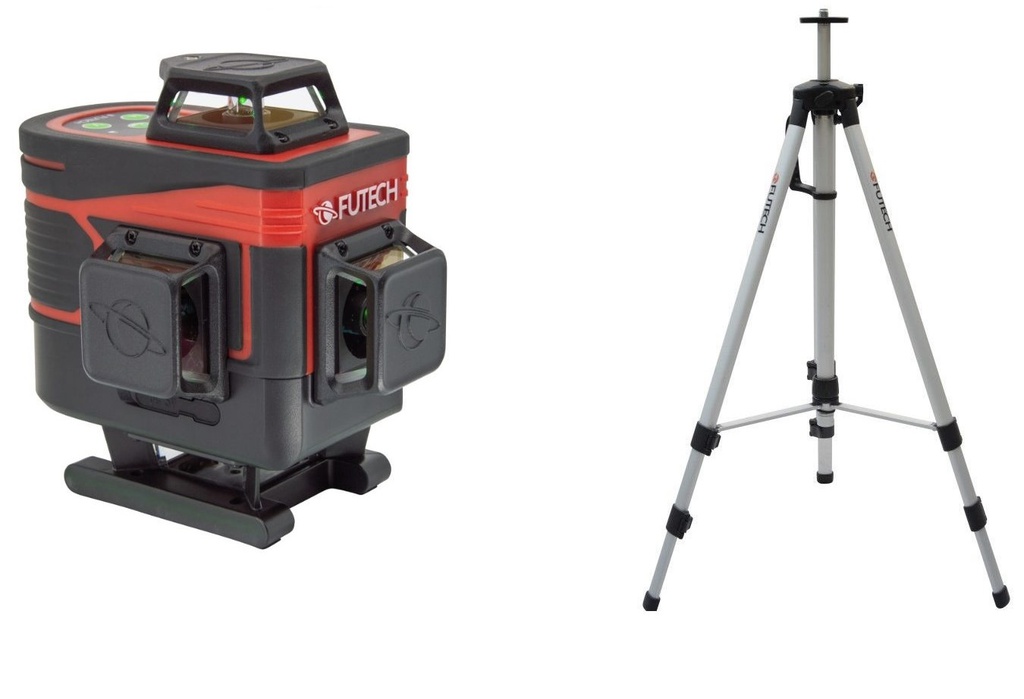 Laser Multicross 4D Compact Green FUTECH 0354DGP + trépied 180cm