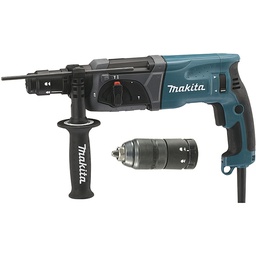 [MAHR2470FTP] Perforateur-burineur SDS+ 3 fonctions MAKITA HR2470FTP + mandrin automatique + Coffre
