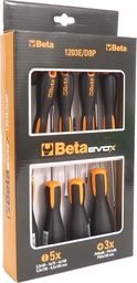 [BE1203ED8P] Jeu de 8 tournevis BETA 1203E/D8P