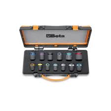 [BE720MCC13] Jeu de 13 douilles à chocs colorées 10-24mm BETA 720MC/C13
