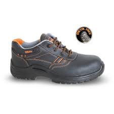 [BE7200BKK43] Chaussure basse type derby en cuir pleine fleur pigmenté hydrofuge BETA 7200BKK/43
