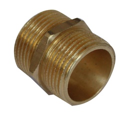 [USC00002384] Embout de connexion en laiton USTM 3/4&quot;M x 3/4&quot;M