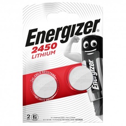 [ENCR2450] Pile plate Lithium 3V ENERGIZER CR2450 - blister 2pcs