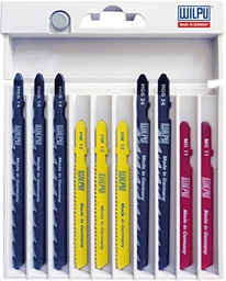 [WIL0296800010] Set de 10 lames scie sauteuse Bois-Métal WILPU 296800010