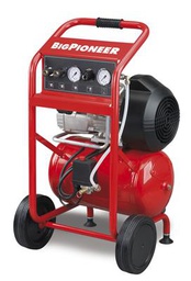 [F45BP40202003010] Compresseur type diable à pistons FINI cuve 20L débit: 400L/min 3CV 10bar - BP40202003010