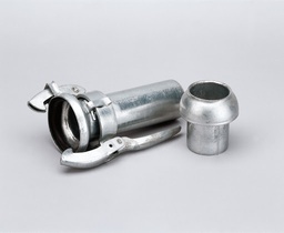 Raccord femelle à souder type long Supra Perrot en INOX taille DN108 - 4’’ - Leviers en acier galva
