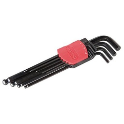 [DO607079] Jeu de 9 clés mâles 6 pans coudées à tête sphérique DOGHER 607-079