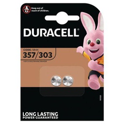 [PS040015] Pile plate Lithium 1,5V DURACELL LR44/SR44 - blister 2pcs - PS 040015