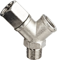 [SKFLAPM2] Raccord en Y, avec filetage mâle G1/4 à femelle G1/4 SKF LAPM 2