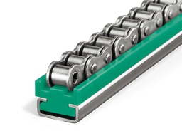 [MU221310007] M de profil vert guide chaîne type CTS5 pour chaîne 12B-1 MURTFELDT 221310007