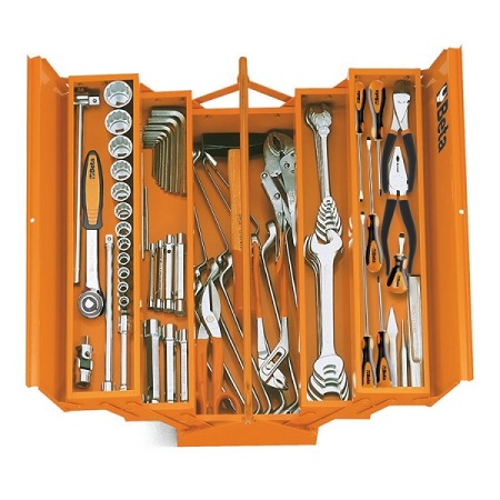 Coffre à outils métallique 5 cases vide BETA C20L