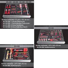 Servante d’atelier SILVERSTONE 6 tiroirs avec composition de 211 outils DOGHER 025-063