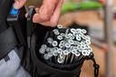 Sacoche à outils pour ceinture avec poche à cordon L-Boxx ProClick Nail Pouch S