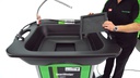 Fontaine de nettoyage SMARTWASHER SW37 Grande table de nettoyage mobile - Capacité de charges: 454Kg