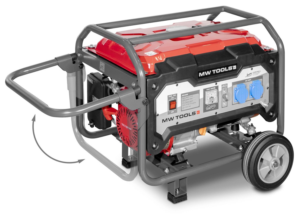 Groupe électrogène à essence 3Kw 230V MW TOOLS BG30E - 724562252