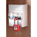Consignation miniature de disjoncteur (languette noire) - bascules standard MASTERLOCK S2390