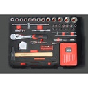 Valise Trolley équipée de 136 outils SAM CP-136NZ