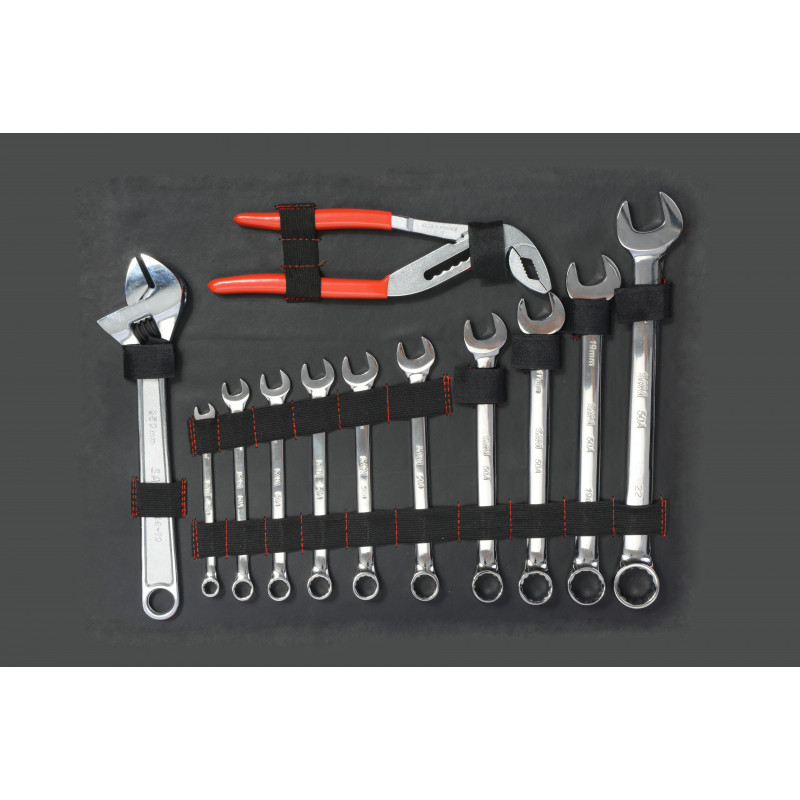Valise Trolley équipée de 136 outils SAM CP-136NZ
