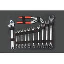 Valise Trolley équipée de 136 outils SAM CP-136NZ
