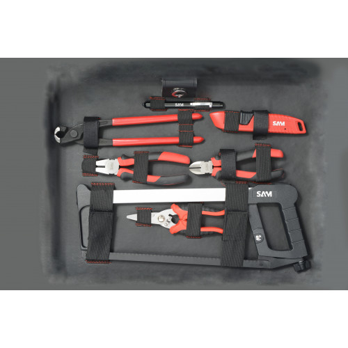 Valise Trolley équipée de 136 outils SAM CP-136NZ