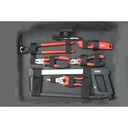 Valise Trolley équipée de 136 outils SAM CP-136NZ