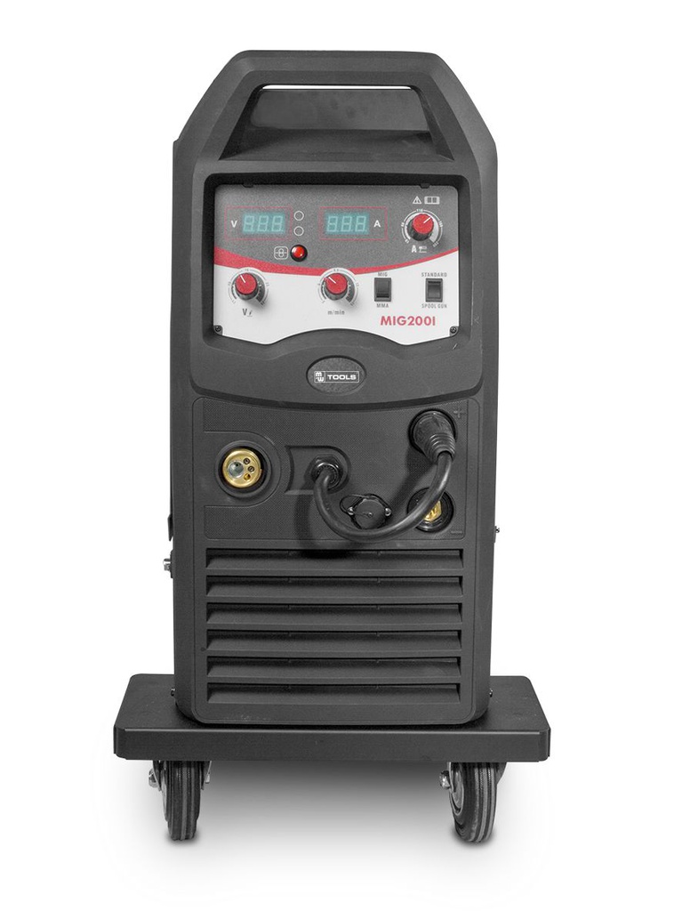 Poste à souder MIG-MAG Industry Inverter sur roues MW-TOOLS MIG200I - 829500330