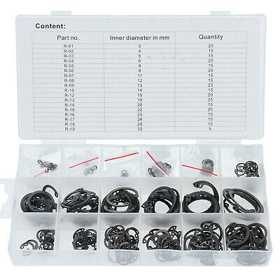 Assortiment de 300 circlips intérieur DIN472 BGS 8049 - 3-&gt;32mm