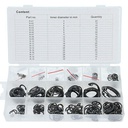 Assortiment de 300 circlips intérieur DIN472 BGS 8049 - 3-&gt;32mm