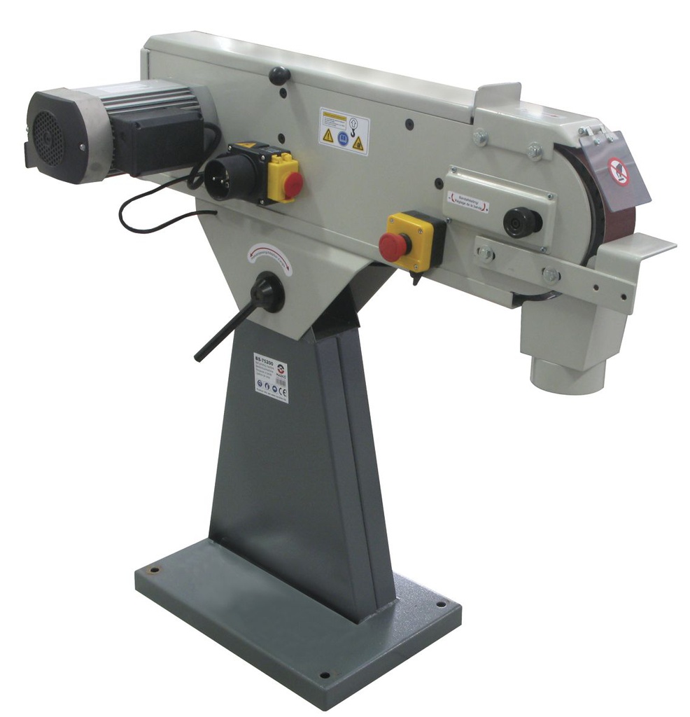 Ponceuse à bande 75x2000mm 400V MW-TECH BS75200400 - 800170300