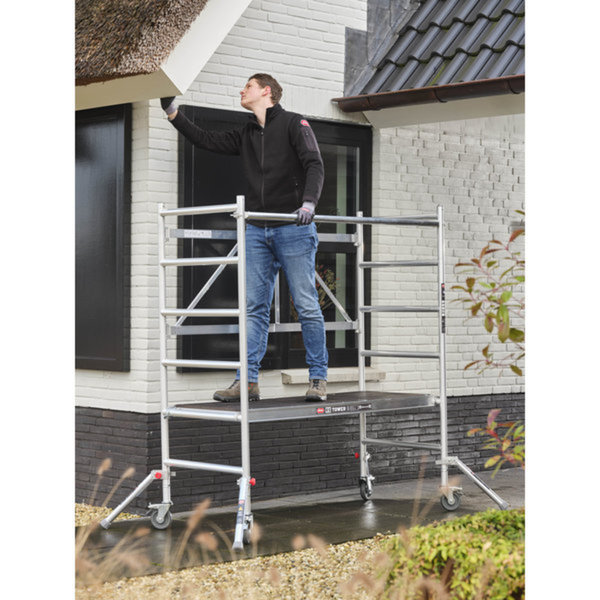 Echafaudage roulant/pliant 6 échelons ALTREX RS-44 - 0,75Mx1,85M - 326000