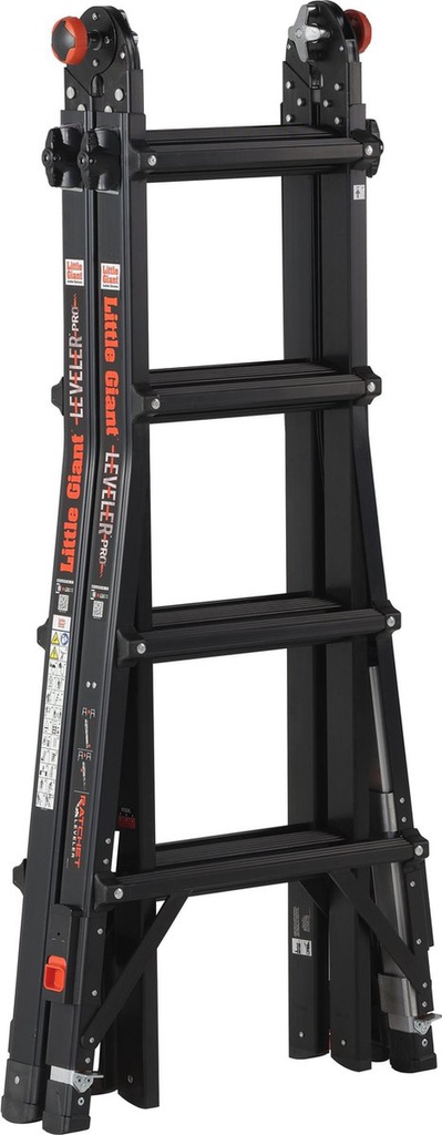 Escabeau Little Giant ALTREX Velocity Black Pro 4x4 marches - 503944
