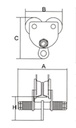 Chariot 2 tonnes pour palans MW-TOOLS HNRK2T - 758592020