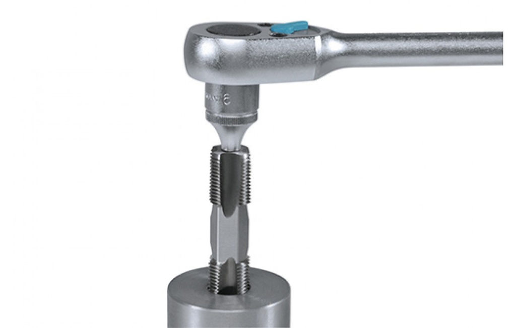 Taraud double taille, Multi-Drive (coffret de 6 pièces) G (BSP) 1/8 – 1“ VOLKEL 48608