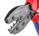 Pince à sertir universelle pour cosses et connecteurs isolés ainsi que connecteurs ouverts non isolés 240mm KNIPEX 975236