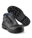 Chaussure haute sportive en cuir nubuck bleu hydrofuge COFRA Pressing S3 pointure 43