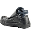 Chaussure haute sportive en cuir nubuck bleu hydrofuge COFRA Pressing S3 pointure 43