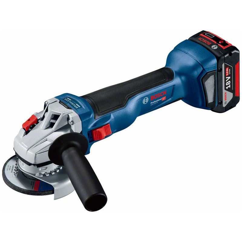 Meuleuse angulaire sans fil GWS 18V-10 + coffre L-Boxx BOSCH 06019J4003 (sans batteries)