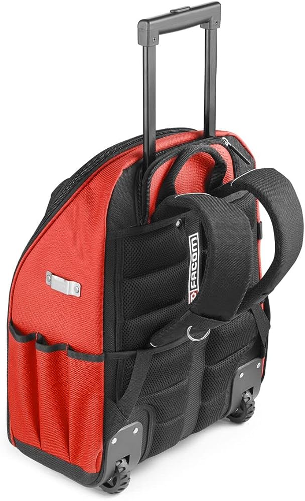 Sac à dos à roulettes poignée télescopique FACOM BS.RBPB