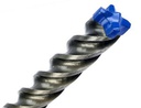 Foret béton SDS-PLUS tête carbure intégral 4 taillants - dia 6x100x165mm BOSCH 7X - 2608900072
