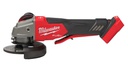 Meuleuse d'angle 125mm avec variateur, Interrupteur &quot;Homme Mort&quot; et frein M18FSAGV125XPD + coffre HD BOX MILWAUKEE 4933478428 (copie)