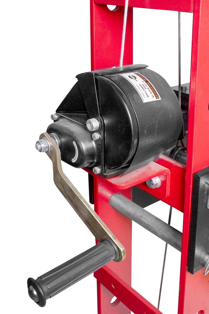 Presse hydraulique de 50 tonnes à fonctionnement hydropneumatique OPTIMUM PPH50B - 757170520