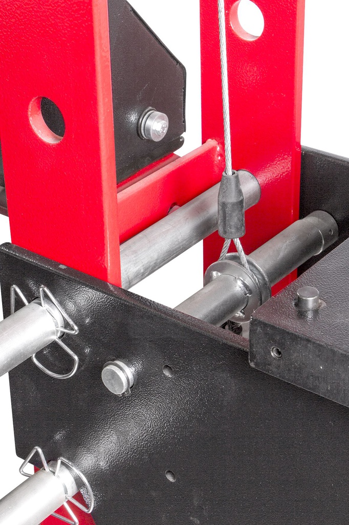 Presse hydraulique de 50 tonnes à fonctionnement hydropneumatique OPTIMUM PPH50B - 757170520
